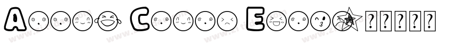 Apple Color Emoji字体转换